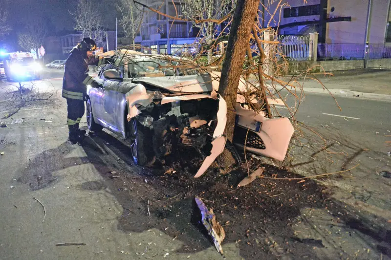 Incidente nella notte a Gussago