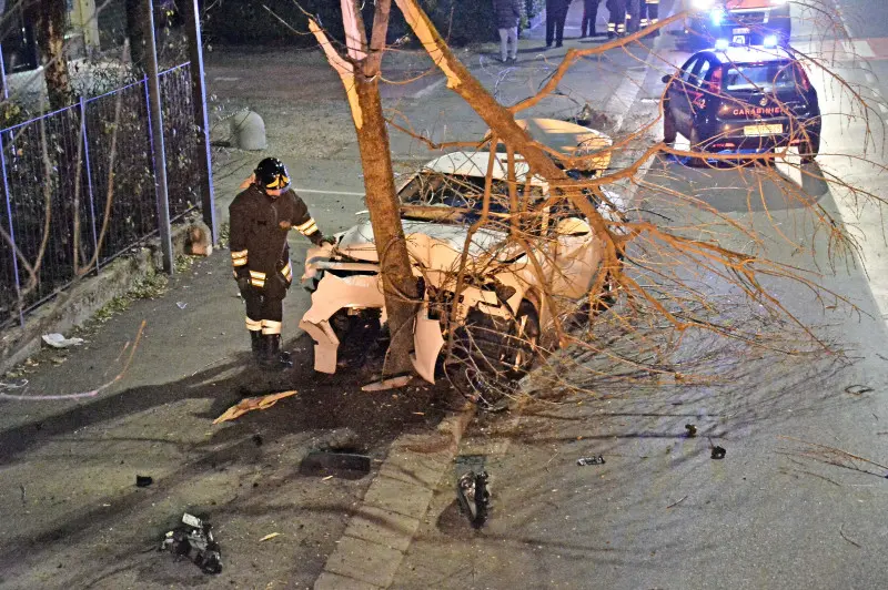 Incidente nella notte a Gussago