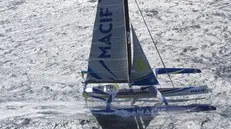 Il trimarano di Gabart - Foto Facebook