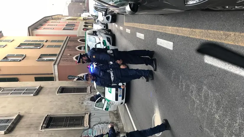 L'investimento in via Dante