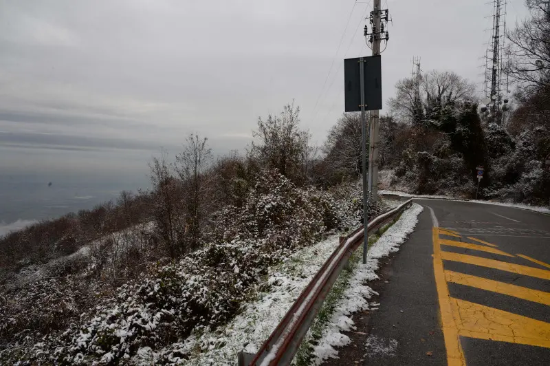 Spruzzata di neve in Maddalena