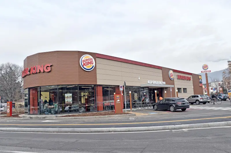 Il nuovo Burger King in città