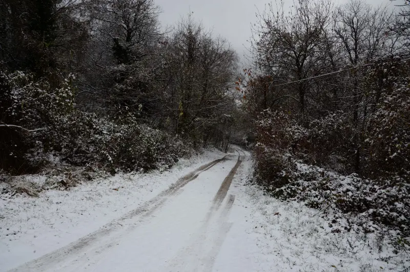 Spruzzata di neve in Maddalena