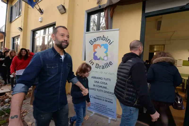 Fabio Volo al Centro non Vedenti