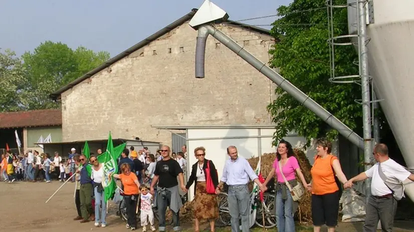 Già nel 2005. Una manifestazione di Legambiente a cascina Betulla