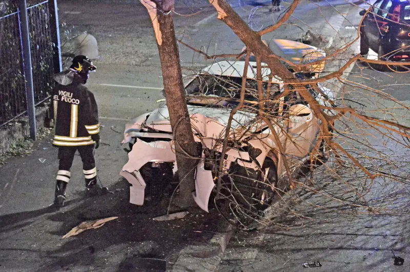 Incidente nella notte a Gussago