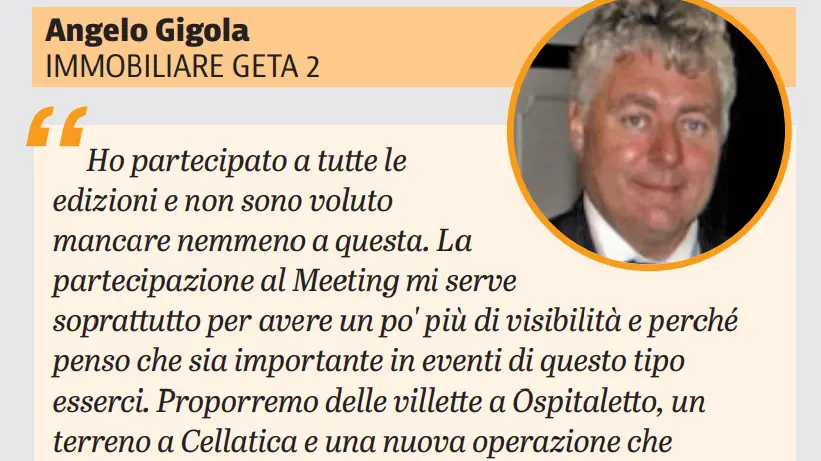 Meeting Immobiliare: ci sarò perché...