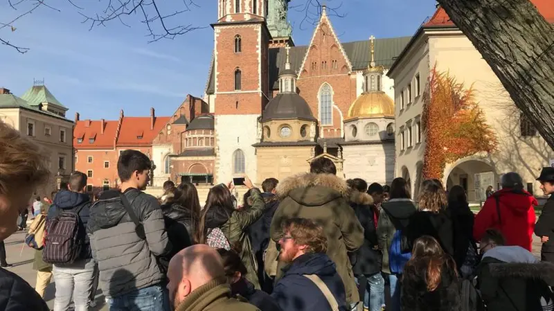 La visita a Cracovia