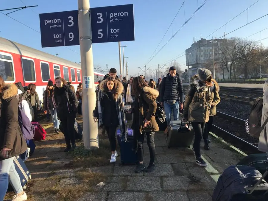 Un treno per Auschwitz: l'arrivo in Polonia