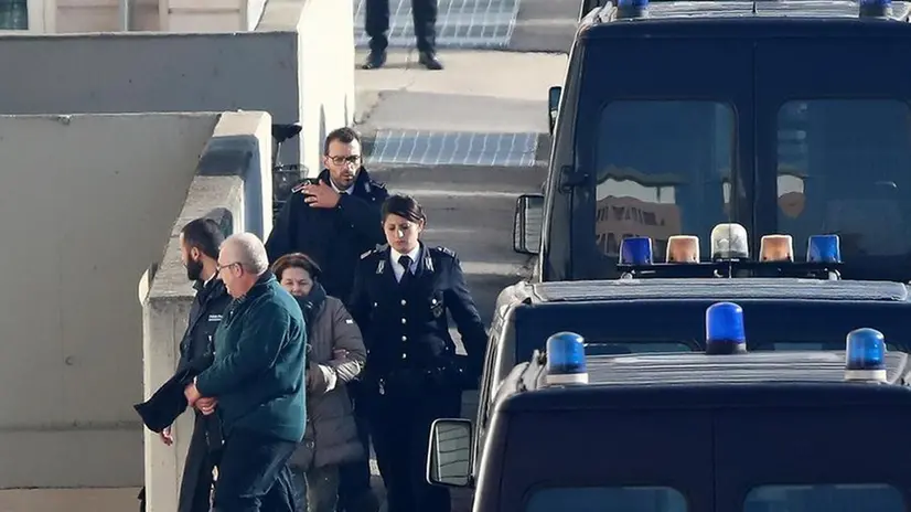 L'arrivo a Brescia di Olindo e Rosa