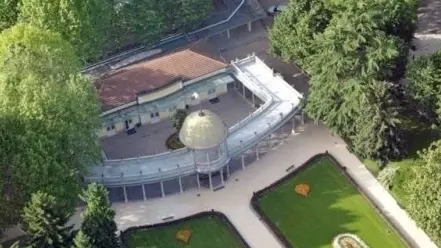 Dall’alto. Il Parco delle Terme è diventato tutto del Comune