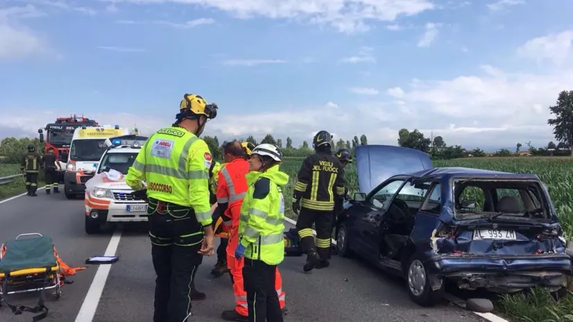 Le immagini dell'incidente