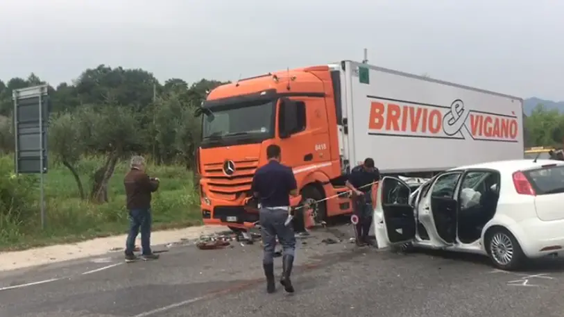 Incidente a Cunettone: un morto