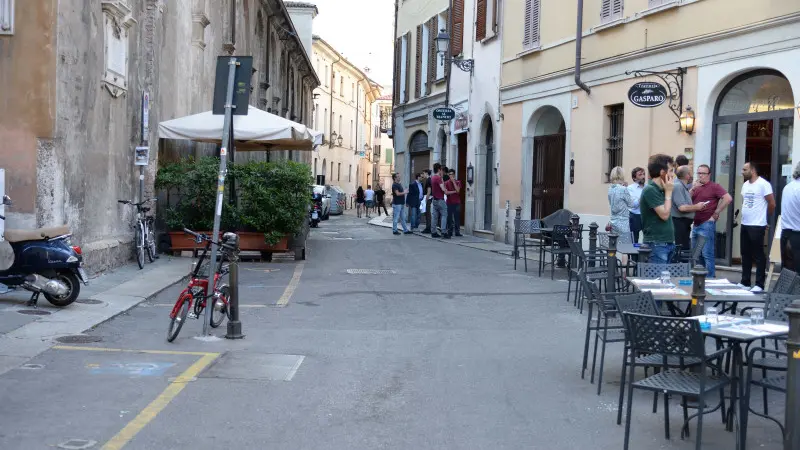 Via Gasparo da Salò, a pochi passi da piazza Loggia
