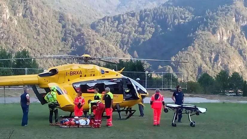 Idro, incidente in volo