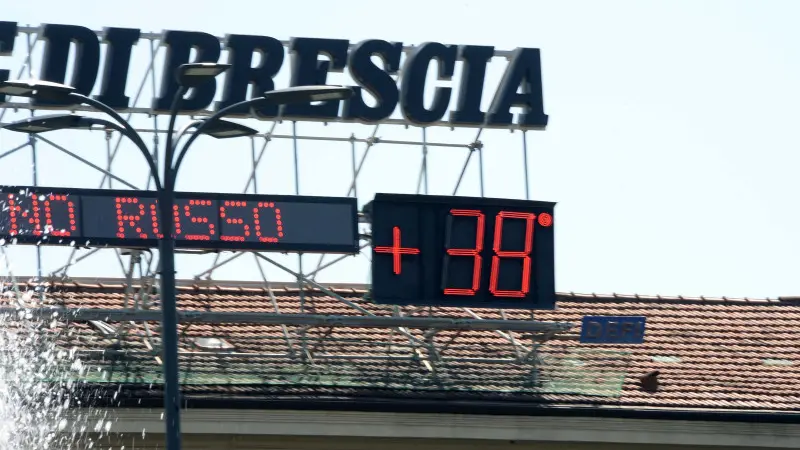 Termometro a quota +38°C