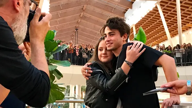 Riki e le sue fan al Leone di Lonato