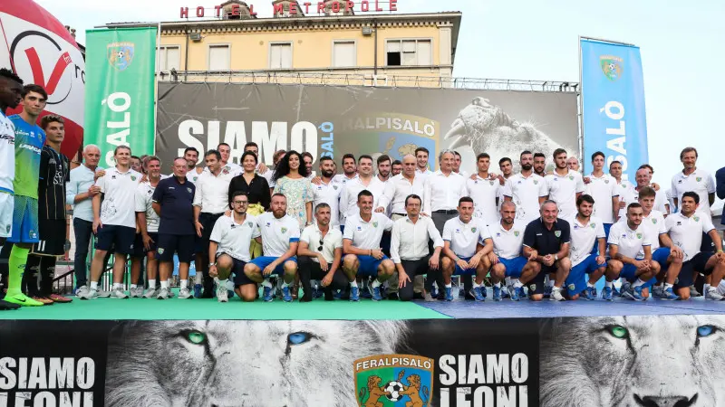 La presentazione della FeralpiSalò