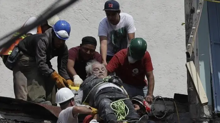 Le immagini dal terremoto del Messico