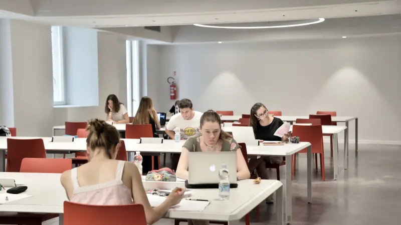 La nuova aula studio nell'ex Buonissimo