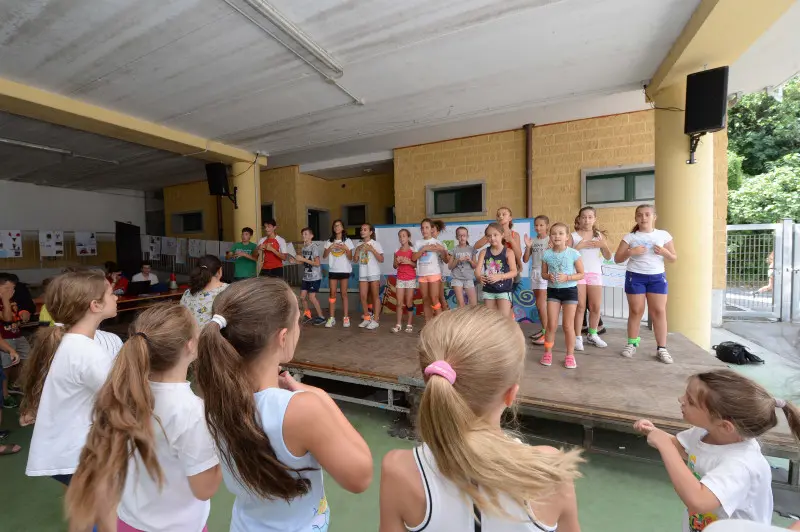 I ragazzi del grest di Breno