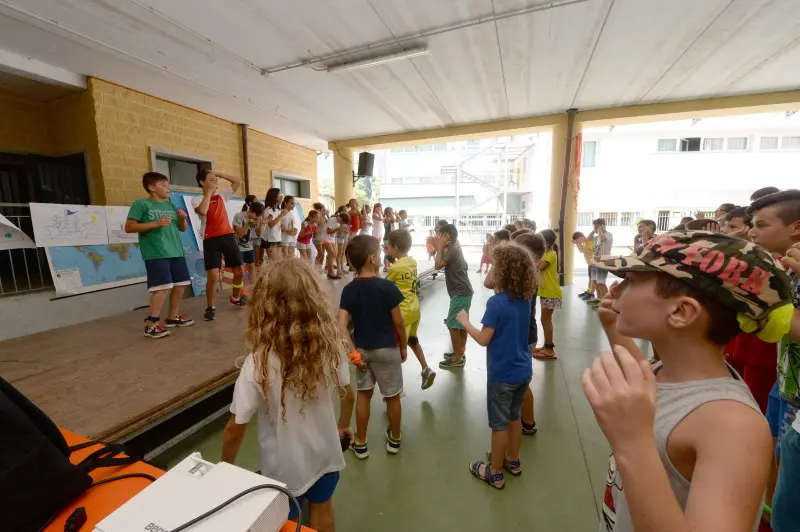 I ragazzi del grest di Breno