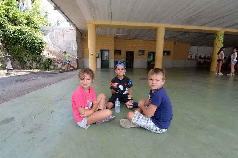 I ragazzi del grest di Breno