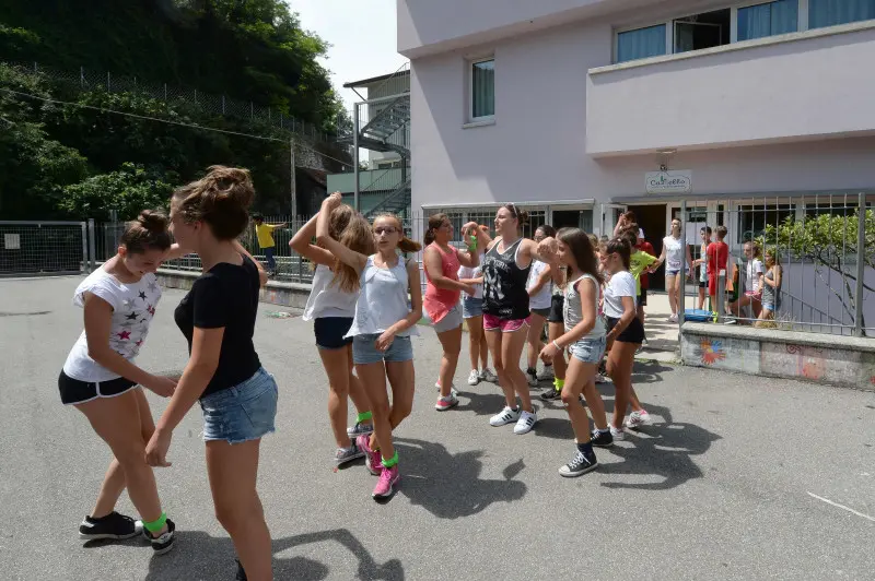 I ragazzi del grest di Breno