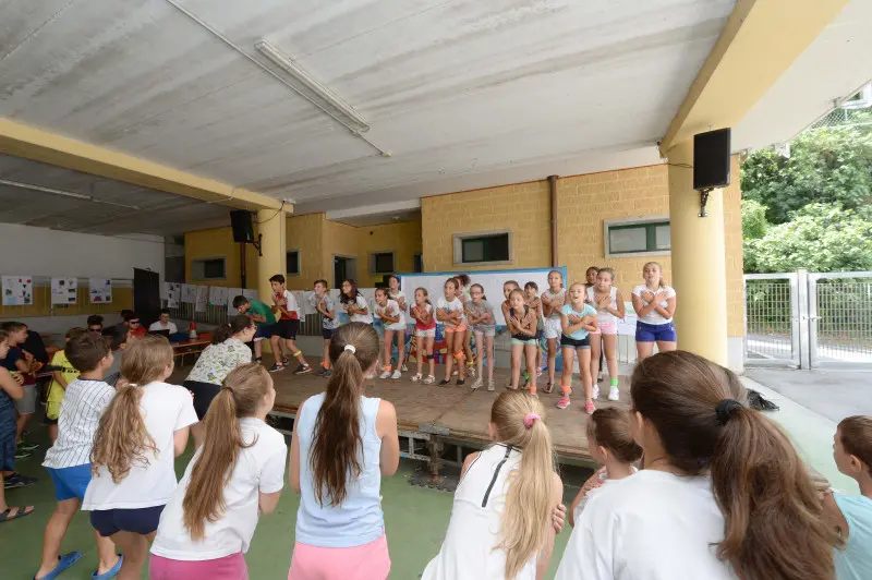 I ragazzi del grest di Breno