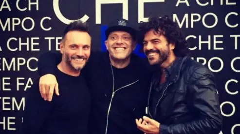 Nek, Max Pezzali e Francesco Renga insieme - Foto Instagram