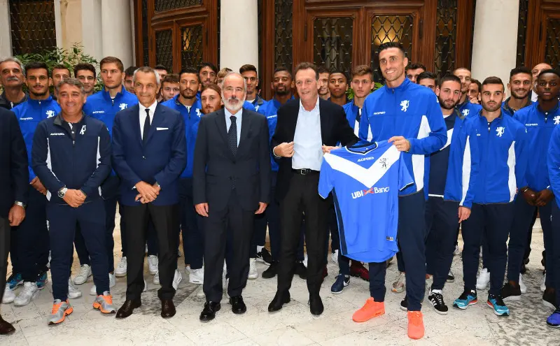 La presentazione del Brescia Calcio