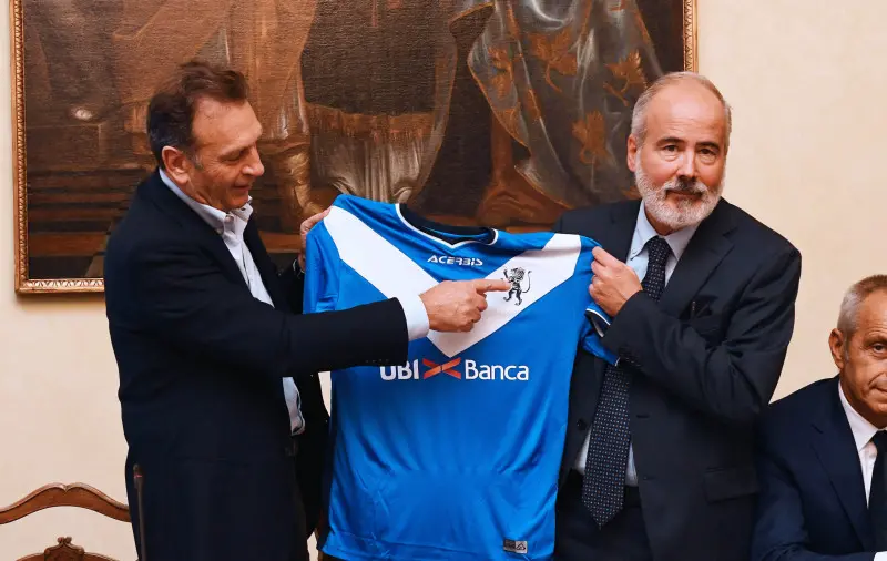 La presentazione del Brescia Calcio