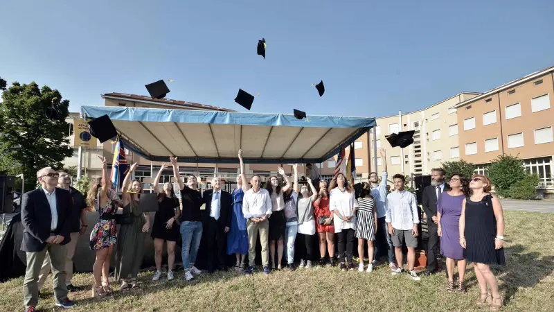 Festa per i diplomati al Lunardi