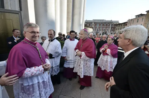 La giornata del nuovo vescovo di Brescia