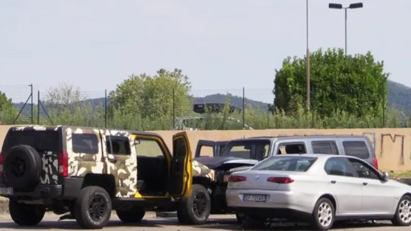 Trescore, spari da far west in pieno giorno