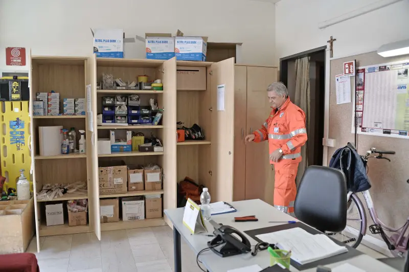 La sede di Bresciasoccorso in viale Piave
