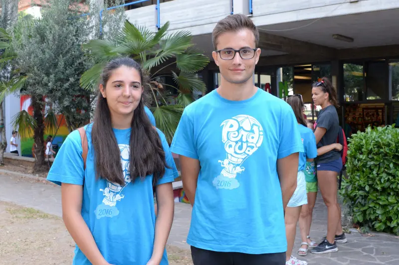 I ragazzi del grest di Montichiari