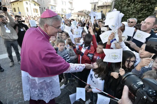 La giornata del nuovo vescovo di Brescia