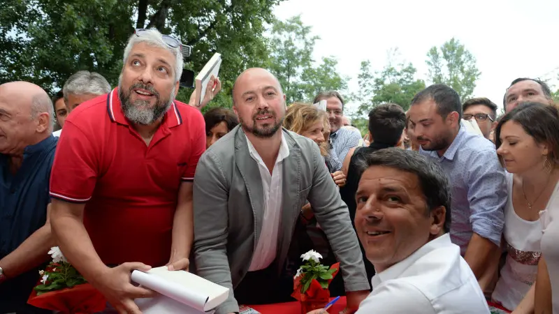 Renzi alla festa dell'Unità di Botticino