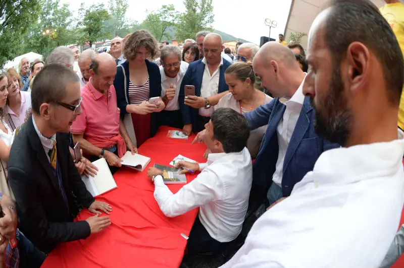 Renzi alla festa dell'Unità di Botticino