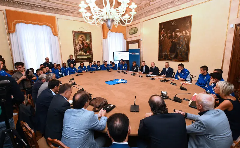 La presentazione del Brescia Calcio