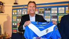 Cellino alla Club House per la presentazione ufficiale