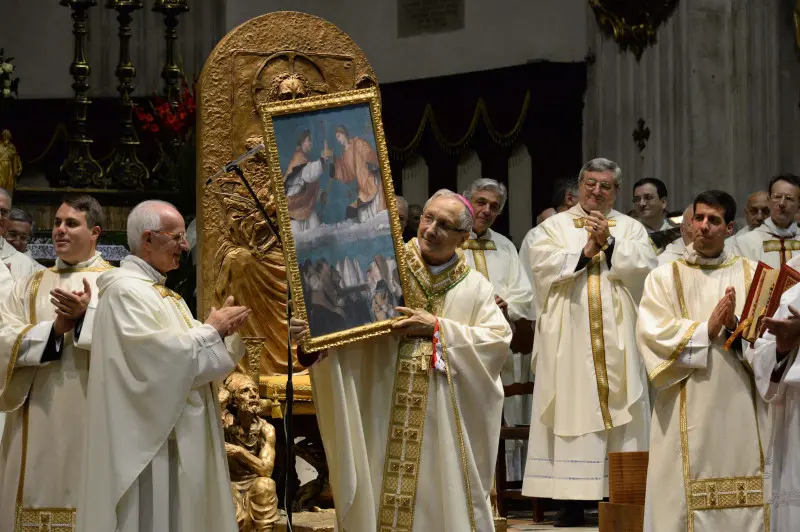 Il saluto del Vescovo Monari ai fedeli della diocesi