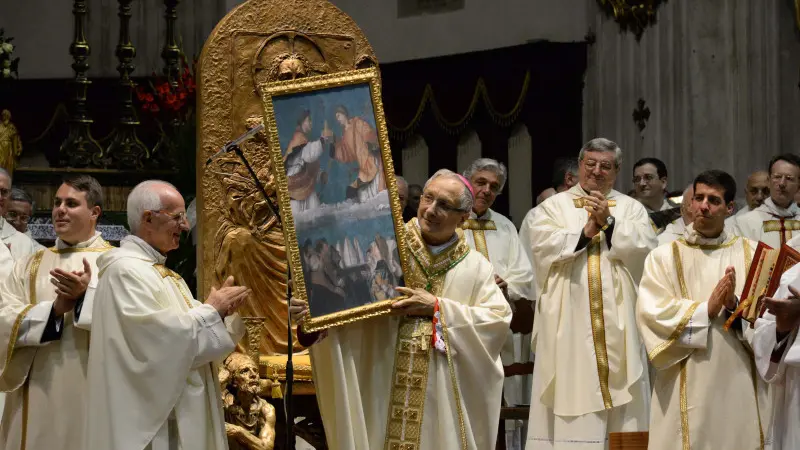 Il saluto del Vescovo Monari ai fedeli della diocesi