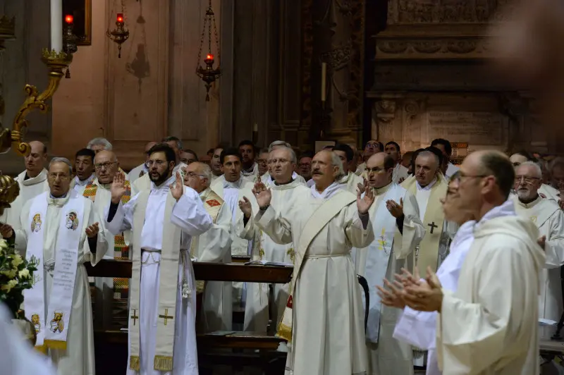 Il saluto del Vescovo Monari ai fedeli della diocesi