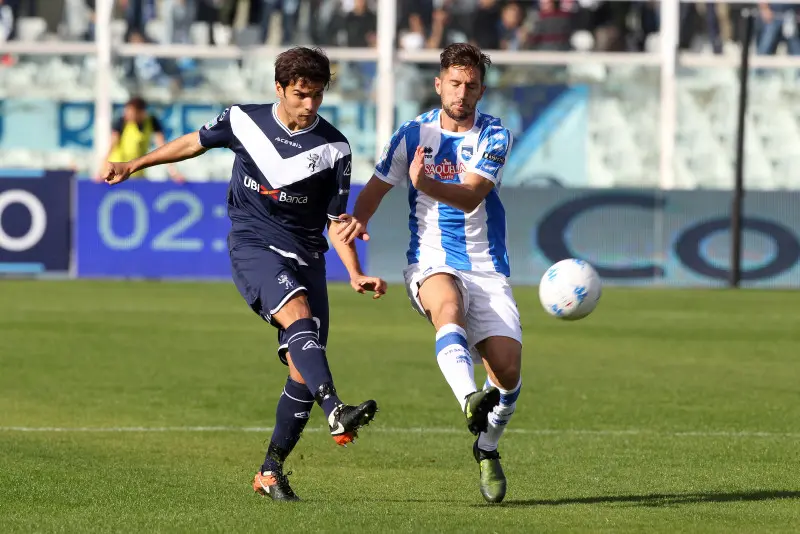 Le immagini della partita tra Pescara e Brescia