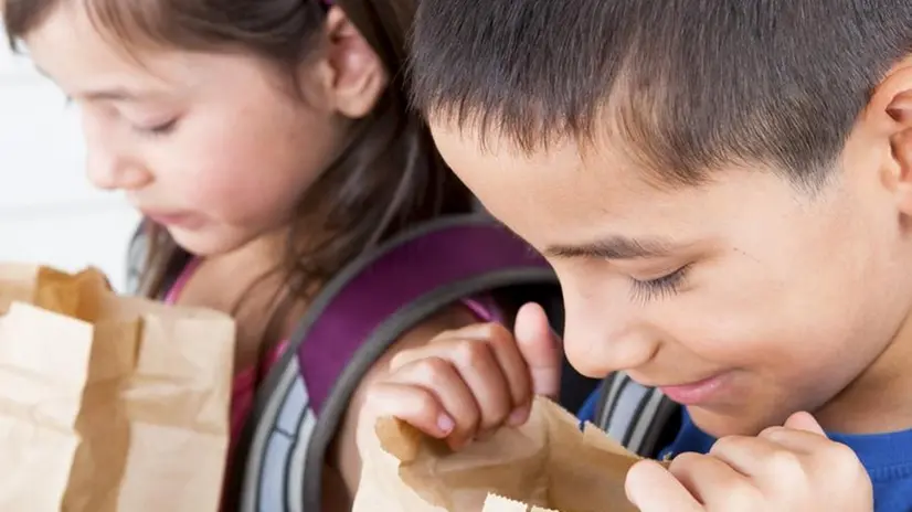 Lunch box. Dei quaranta studenti che portano il pranzo da casa ben 34 frequentano la primaria