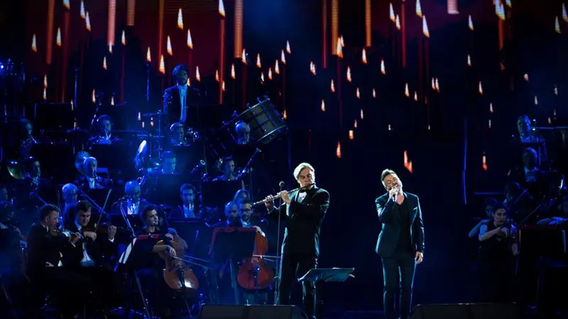 Il ricordo di Big Luciano all'Arena di Verona