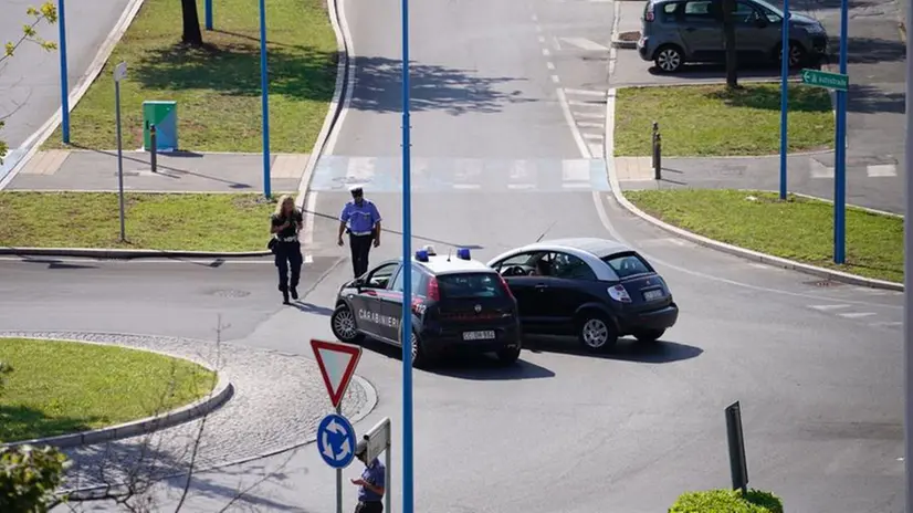 L'incidente in viale Europa