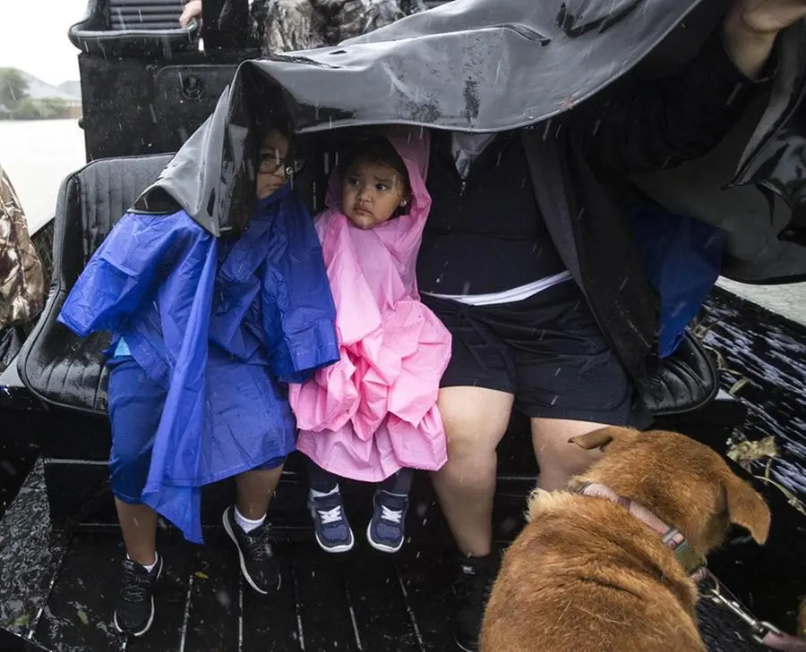 Il disastro causato dall'uragano Harvey